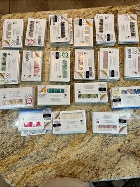 Lot - 190 sets of Color Street Nail Strips
